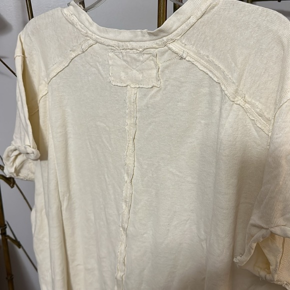 Free People BF Tee in the color Gardenia.  New with tags. - Picture 10 of 10
